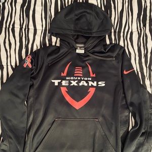 Nike Pink Houston Texans therma fit hoodie Mens Small